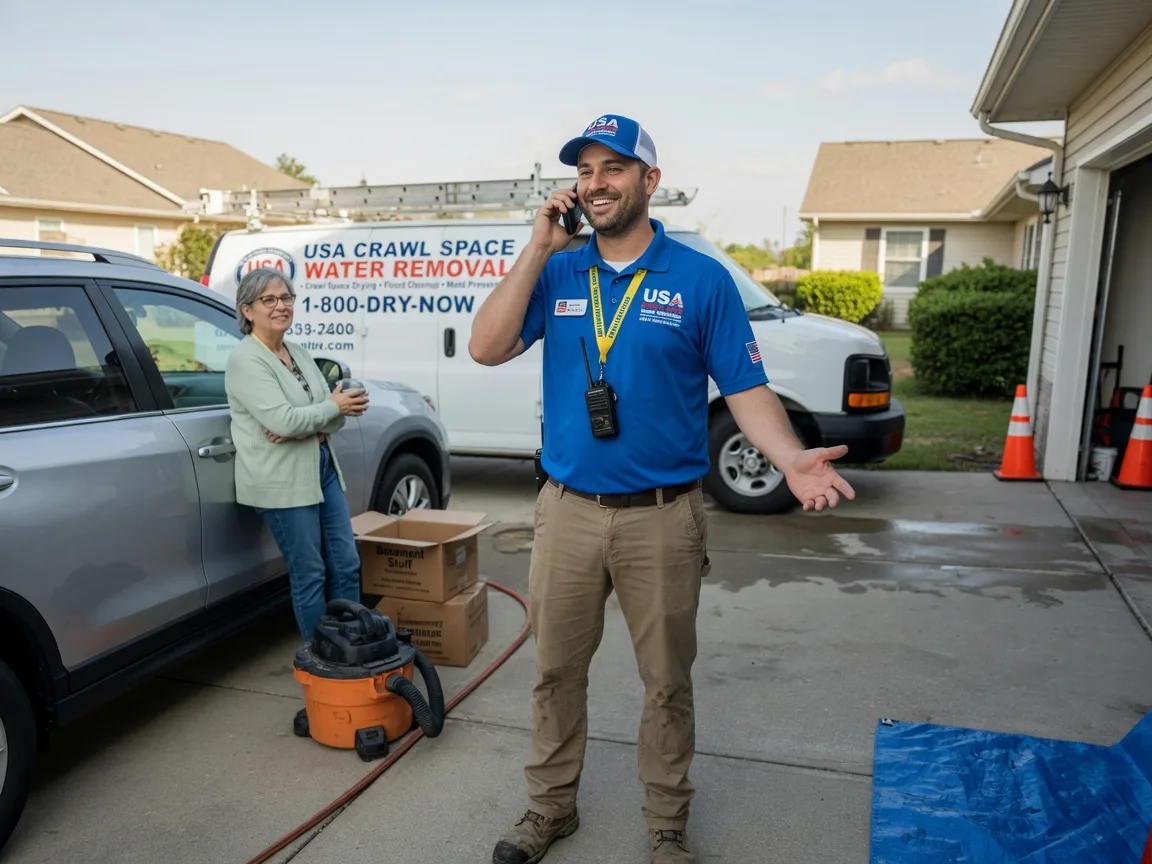 Crawl Space Water Removal Krum, TX FAQs
